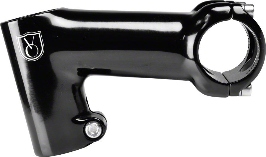 Velo Orange Tall-Stack Stem - 90mm, 31.8 Clamp, -17, 1 1/8", Aluminum, Black