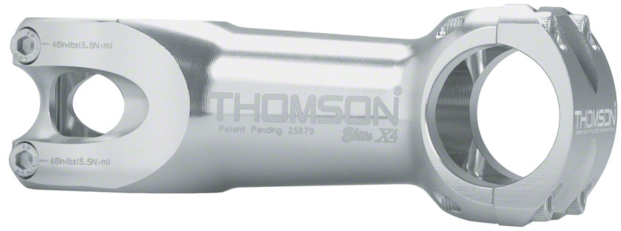 31.8 Clamp +/-10 70mm 1 1/8" Thomson Elite X4 Mountain Stem Aluminum, 