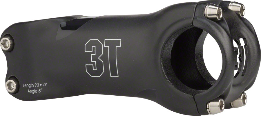 +//-6 1-1//8/" Steerer 100mm Length 3T ARX LTD Stealth Stem: 31.8mm Clamp