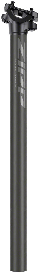 Zipp Service Course SL Seatpost, 0mm Setback, 25.4mm Diameter, 400mm Length, Matte Black, C2 