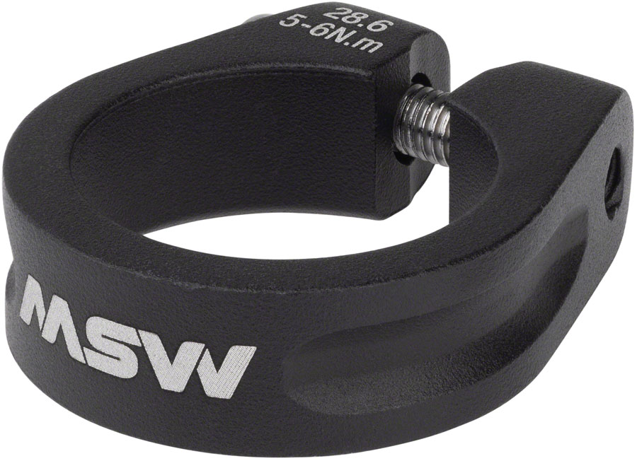 MSW Seatpost Clamp 28.6mm, Black