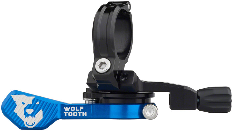 Wolf Tooth ReMote Pro Dropper Post Lever - 22.2mm Clamp, Blue 