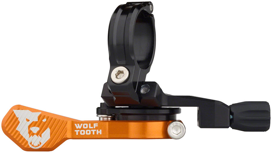 Wolf Tooth ReMote Pro Dropper Post Lever - 22.2mm Clamp, Orange 