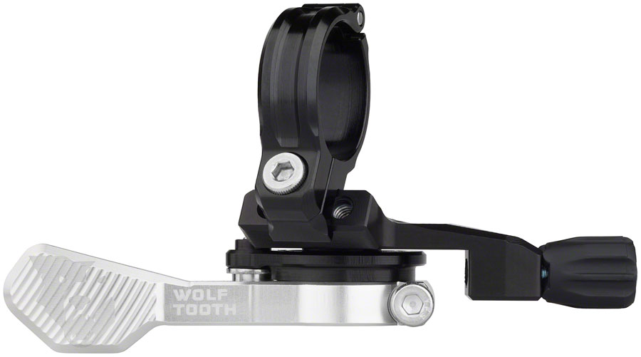 Wolf Tooth ReMote Pro Dropper Post Lever - 22.2mm Clamp, Silver 