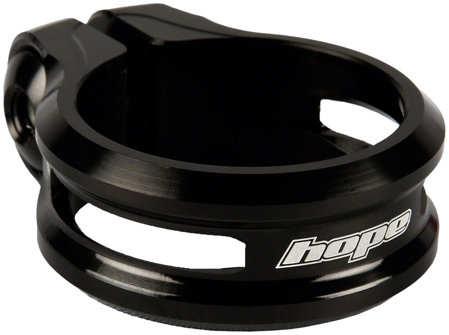 Hope Seatpost Clamp - 31.8mm, Bolt-On, Black