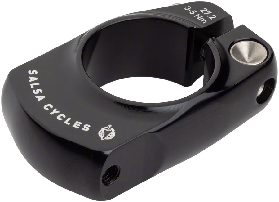 Salsa Post-Lock Rack Mount - 27.2mm, Black | Bikeparts.Com