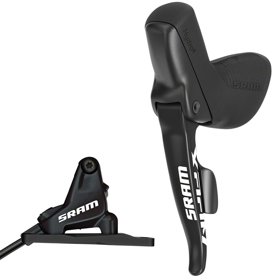 SRAM Apex Hydraulic Disc Brake and Cable-Actuated Dropper Remote Lever - Left/Front, Flat Mount, 950mm 