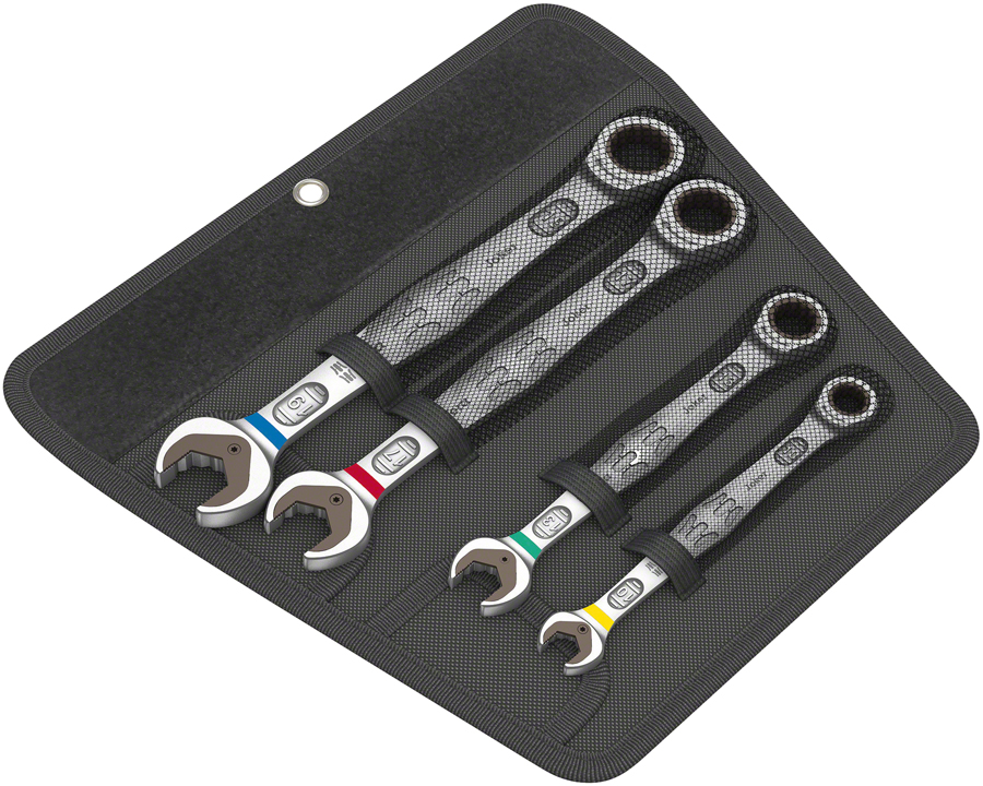 Wera Joker Set Ratcheting Combination Wrench Set - 4 Piece 