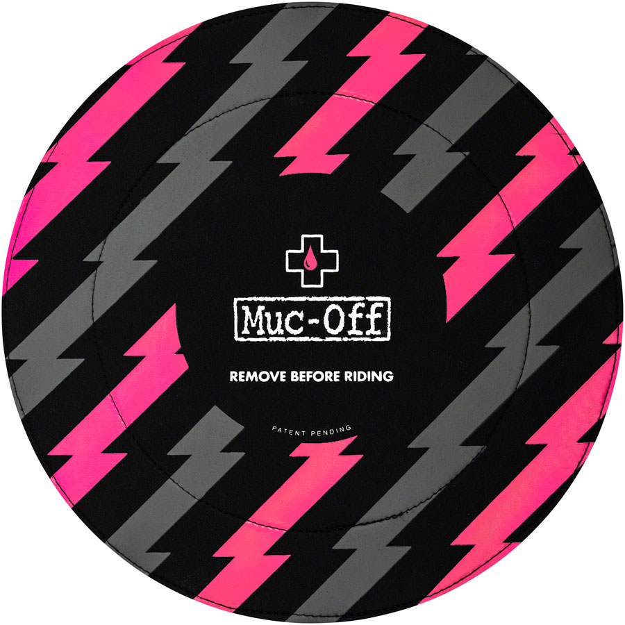 Muc-Off Disc Brake Covers, Black/Pink






