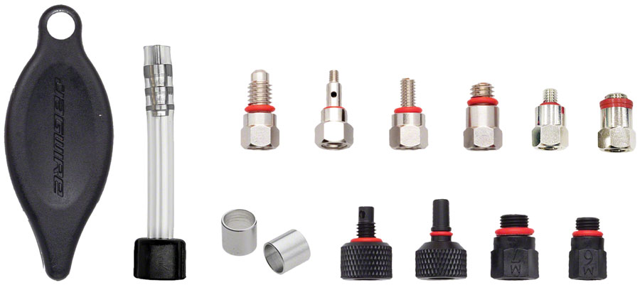 Jagwire Elite Mineral Oil Bleed Kit Replacement Fittings 