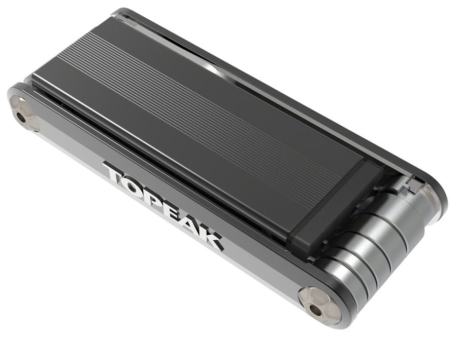 Topeak Tubi 18 Multi-Tool With Tubeless Tire Repair Kit - Compact Bike Tool For On-The-Go Fixes