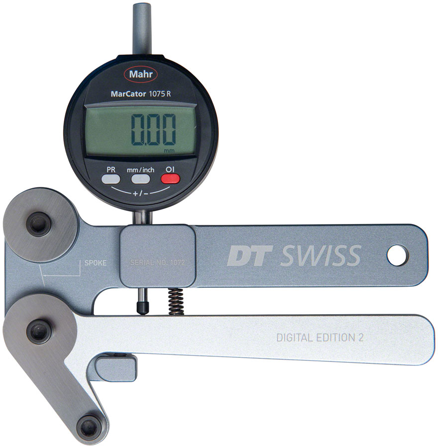 DT Swiss Digital Spoke Tensiometer - Case and Charts
