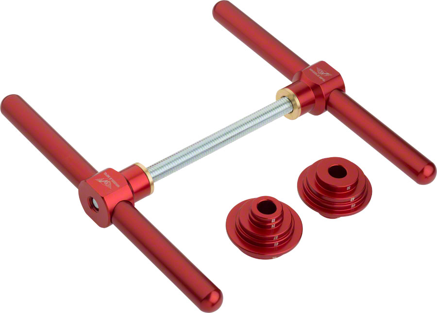 Wheels Manufacturing PRESS-7-PRO Bottom Bracket Bearing Installation Press with Drifts 