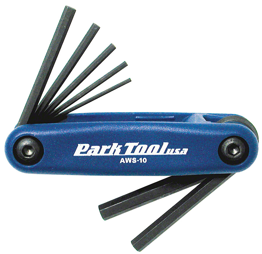 Park Tool AWS-10 Metric Folding Hex Wrench Set






