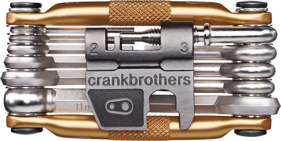 Crank Brothers Multi 17 Tool: Gold