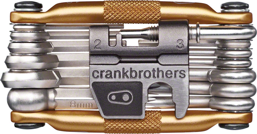 Crank Brothers Multi 19 Tool: Gold






