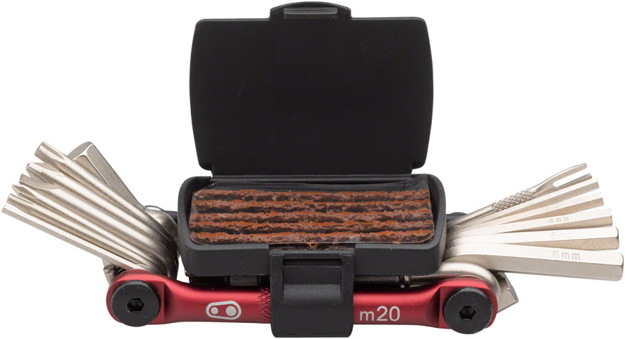 Crankbrothers Multi 20 Tool - Matte Black/Red