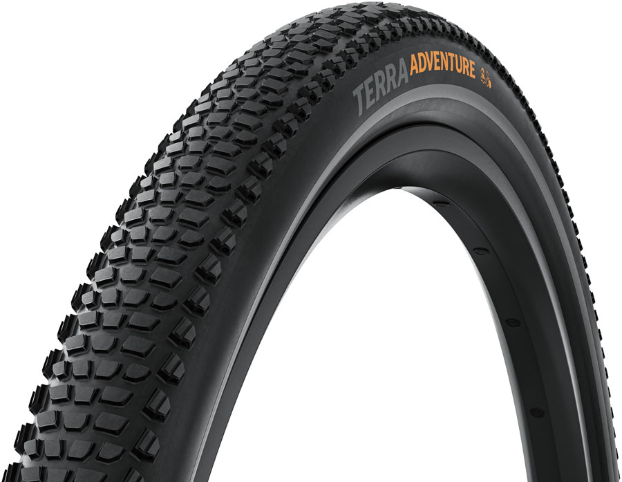 Continental Terra Adventure Tire - 700 x 50 / 29 x 2.00, Tubeless, Folding, Black/Graphite Reflex, Grip, Trail Casing, E25
