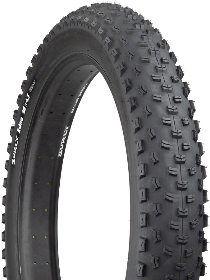 Surly Edna Tire - 26 x 4.3, Tubeless, Folding, Black, 60tpi 