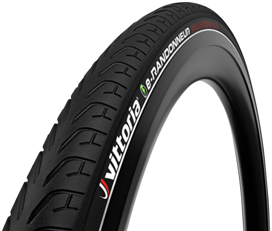 Vittoria e-Randonneur Tire - 700 x 35, Clincher, Wire, Black/Reflective, G2.0 
