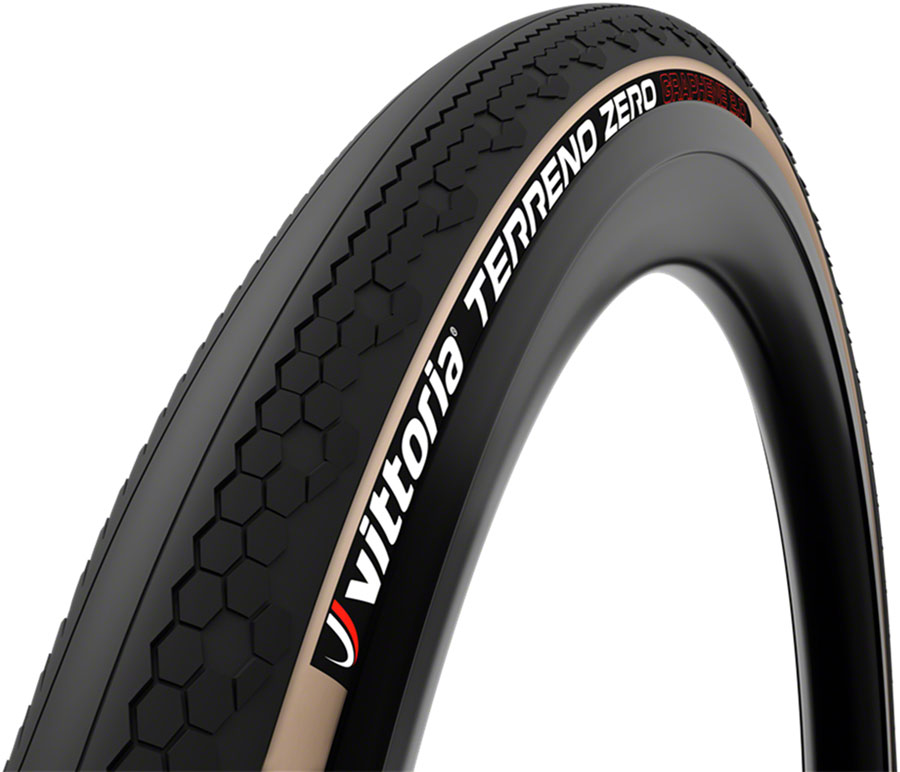 Vittoria Terreno Zero Tire - 700 x 47, Tubeless, Folding, Black/Tan, TNT, G2.0 