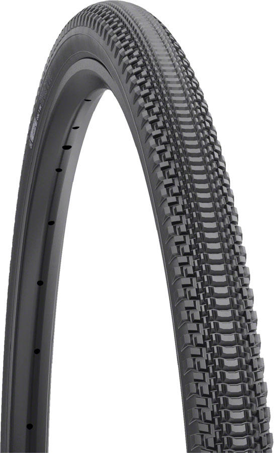 WTB Vulpine Tire - 700 x 36, TCS Tubeless, Folding, Black, Light/Fast Rolling, Dual DNA 
