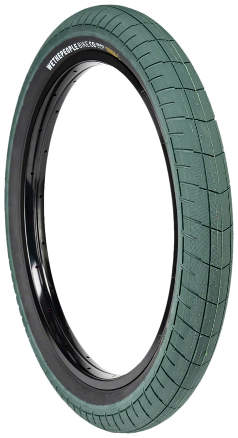 We The People Activate Tire - 20 x 2.35", 100psi, Green/Black