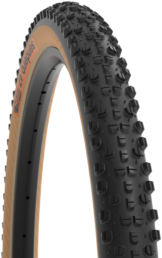 WTB Sendero Tire - 650b x 47, TCS Tubeless, Folding, Black/Tan 