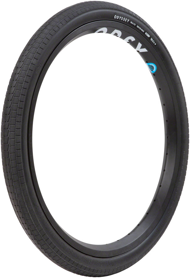 Odyssey Super Circuit Tire - 20 x 1.7, Clincher, Folding, Black 