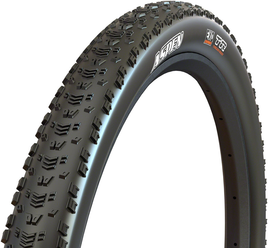 Maxxis Aspen Tire - 29 x 2.4, Tubeless, Folding, Black, MaxxSpeed, EXO, Wide Trail, E-25 
