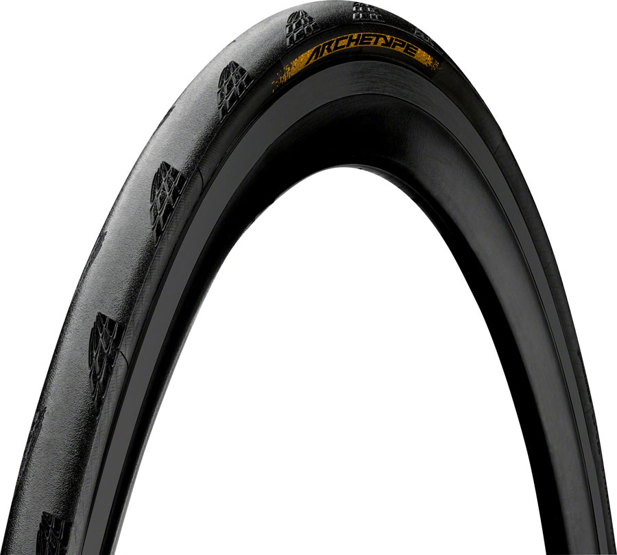 Continental Archetype Tire - 700 x 30, Tubeless, Folding, Black/Tour de France Limited Edition, BlackChili, ACT, LazerGrip