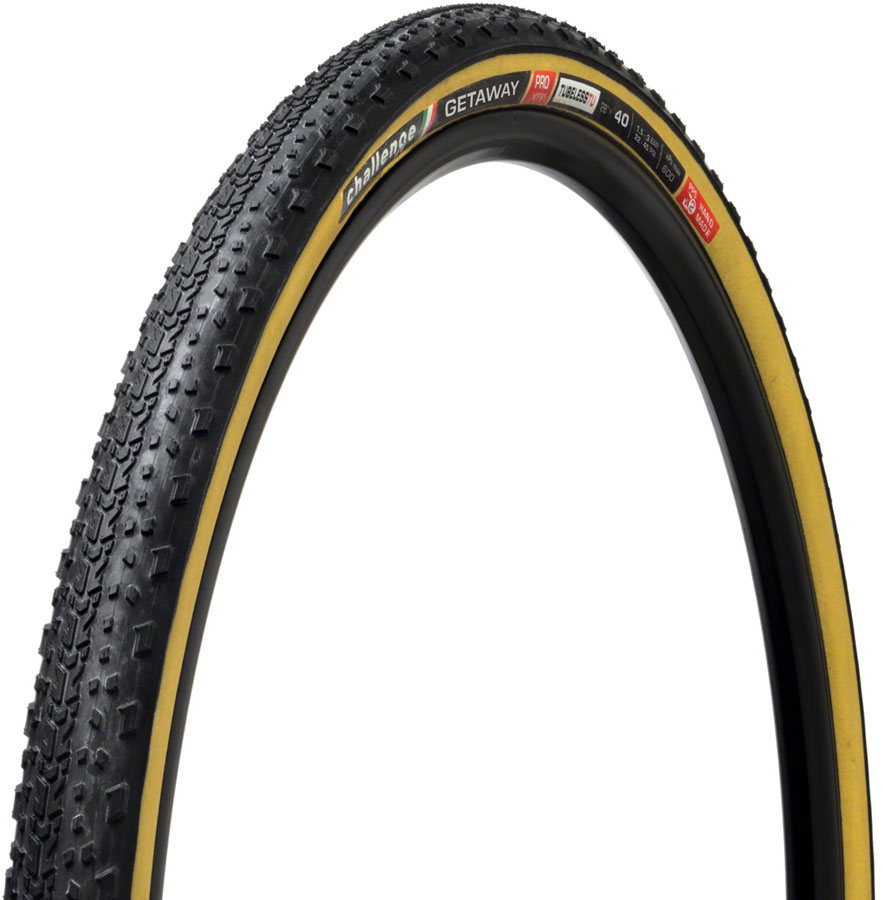 Challenge Getaway Pro Tire 700 x 40 / 28 x 40, Tubeless Tubular