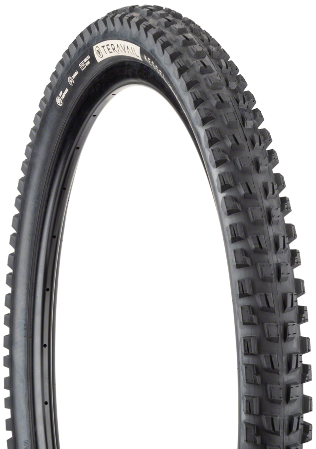 Teravail Kessel Tire - 29 x 2.4, Tubeless, Folding, Black, Ultra Durable 