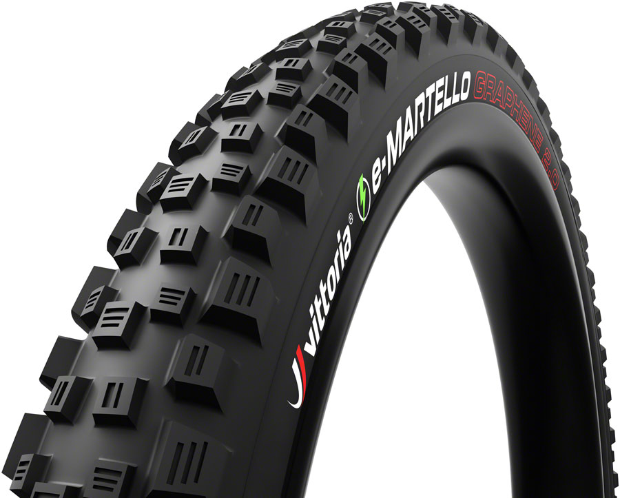 Vittoria e-Martello Tire - 29 x 2.6, Tubeless 2PLY, Folding, Black, G2.0 