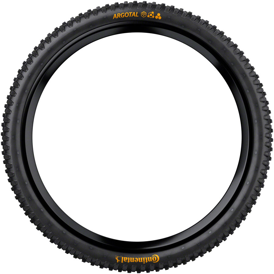 Continental Argotal Tire - 29 x 2.40, Tubeless, Folding, Black, Soft, Downhill Casing, E25






