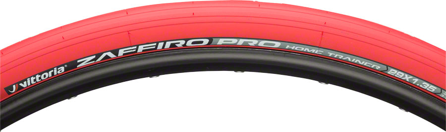 Vittoria Zaffiro Pro Home Trainer Tire - 29 x 1.35, Folding, Clincher, Red 