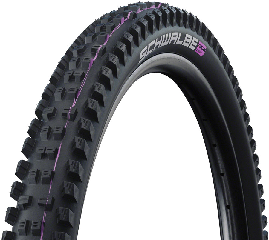 Schwalbe Tacky Chan Tire - 29 x 2.40, Tubeless, Folding, Black, Evolution Line, Super Gravity, Addix Soft, E-50