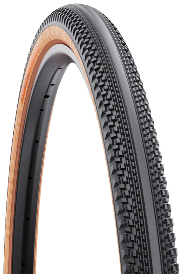 WTB Vulpine S Tire - 700 x 40, TCS Tubeless, Folding, Black/Tan, Light/Fast Rolling, Dual DNA, SG 