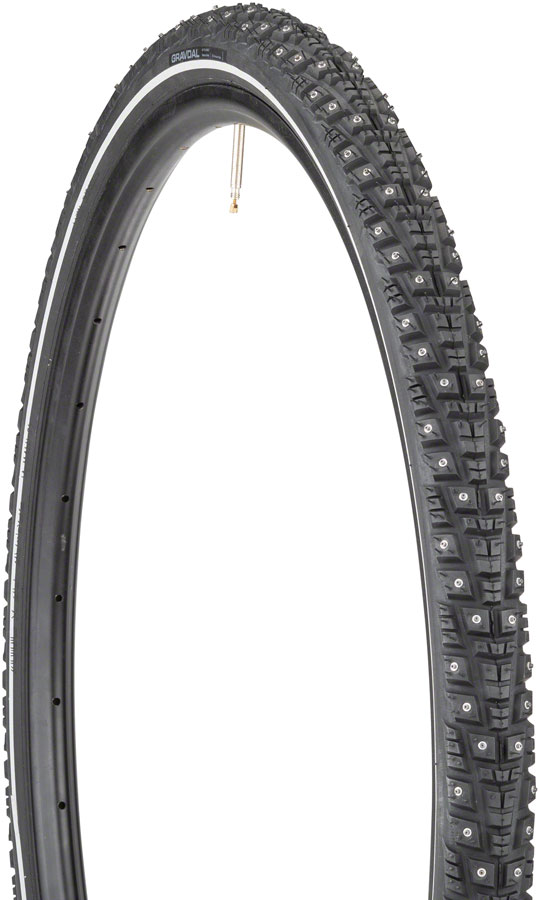 45NRTH Gravdal Tire - 700 x 38, Tubeless, Folding, Black, 60 TPI, 252 Concave Carbide Studs








    
    

    
        
        
        
            
                (20%Off)
            
        
    
