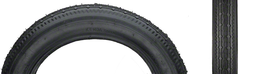 Kenda Street K124 Tire - 12.5 x 2.25, Clincher, Wire, Black, 22tpi 
