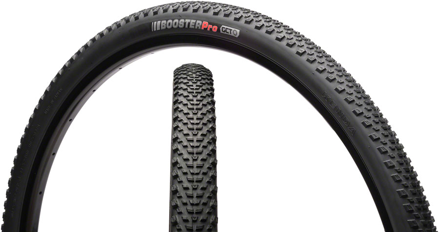 Kenda Booster Pro Tire - 700 x 37, Tubeless, Folding, Black, 120tpi 