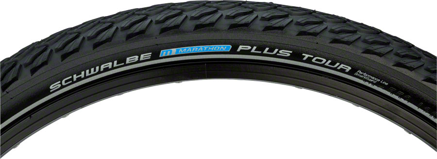 Nationaal fluweel Zes Schwalbe Marathon Plus Tour Tire - 26 x 2, Clincher, Wire,  Black/Reflective, Performance Line | Bikeparts.Com