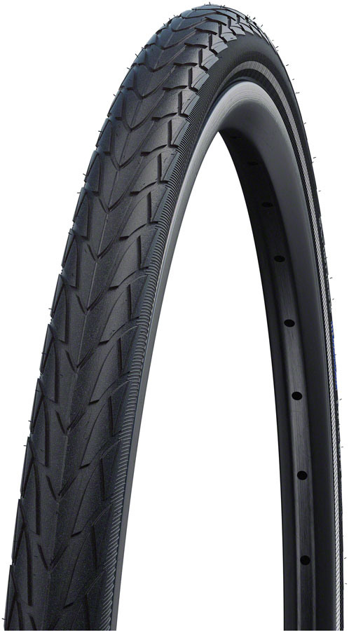 Schwalbe Marathon Racer Tire - 26 x 1.5, Clincher, Wire, Black, Performance Line, RaceGuard, Addix, E-25