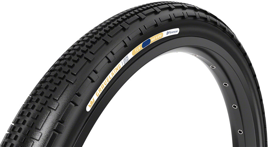 Panaracer GravelKing SK Tire - 700 x 50, Tubeless, Folding, Black