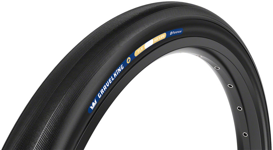 Panaracer GravelKing Slick Plus Tire - 700 x 35, Tubeless, Folding, Black