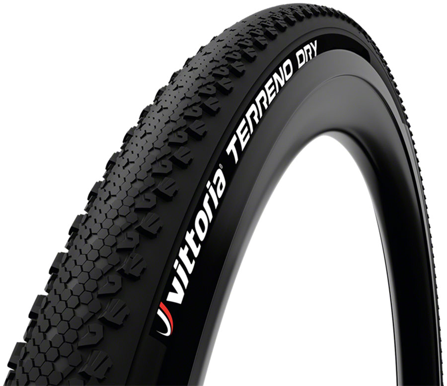 Vittoria Terreno Dry Tire - 700 x 35, Clincher , Folding , Black, 2C 