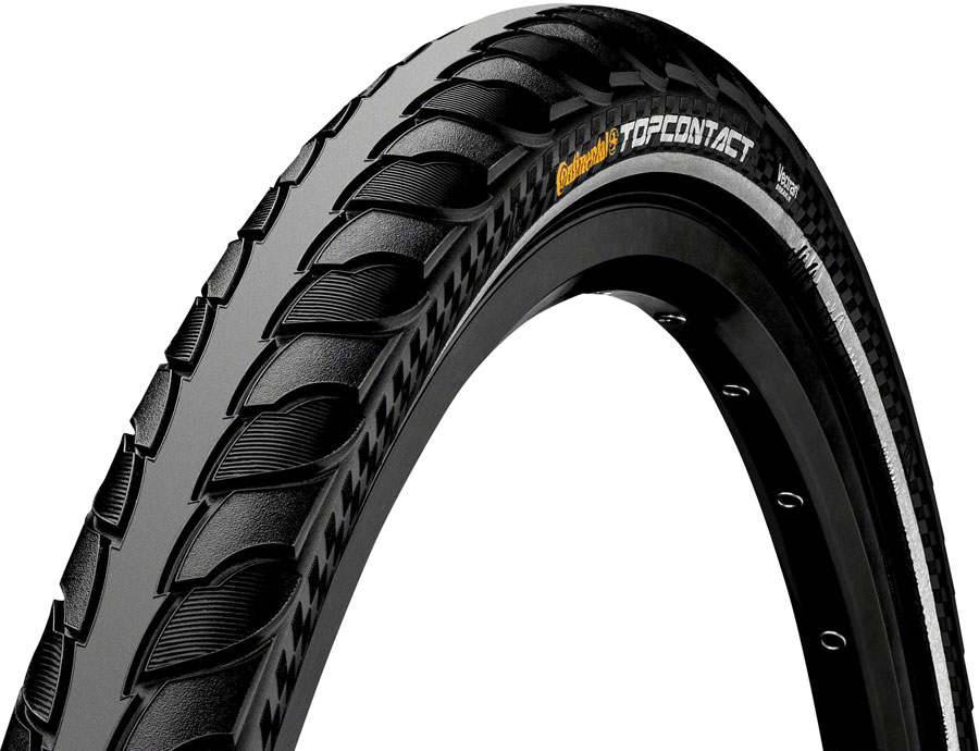 Continental Top Contact II Tire - 700 x 35, Clincher, Folding, Black/Reflex, Vectran Breaker, E50 