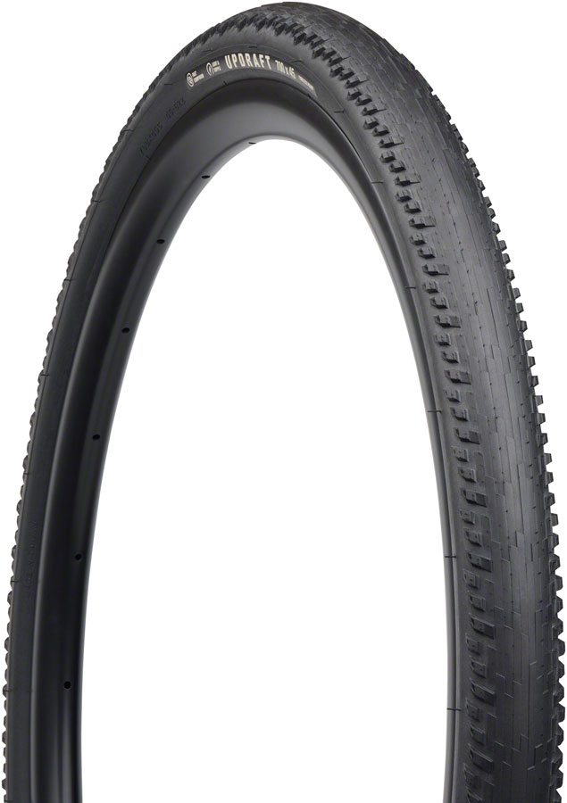 Teravail Updraft Tire - 700 x 45, Tubeless, Folding, Black, Durable, Fast Compound
