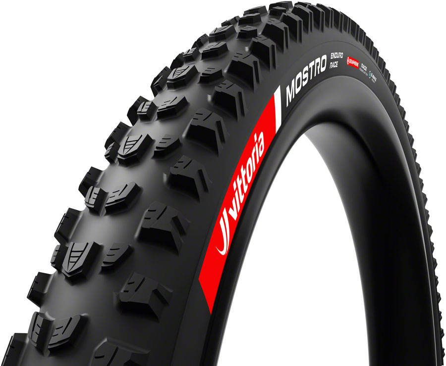 Vittoria Mostro Enduro Race Tire - 29 x 2.6, Tubeless, Folding, Black, Graphene + Silica, G2.0, E-Bike