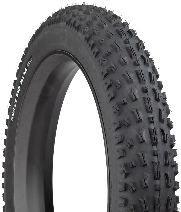 Surly Bud Tire - 26 x 4.8, Tubeless, Folding, Black, 120tpi 
